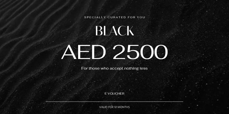 Black E-Voucher — AED 2,500