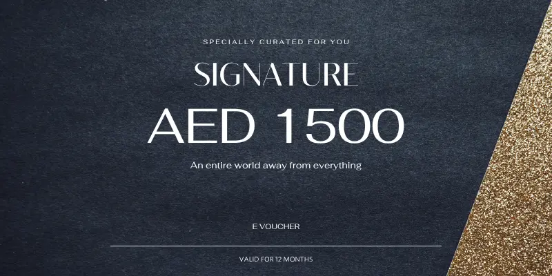 Signature E-Voucher — AED 1,500